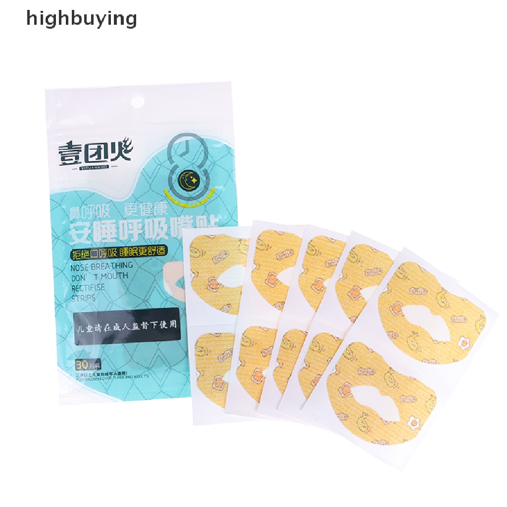 Set 30 Miếng Dán Điều Chỉnh Miệng Khi Ngủ Tiện Dụng