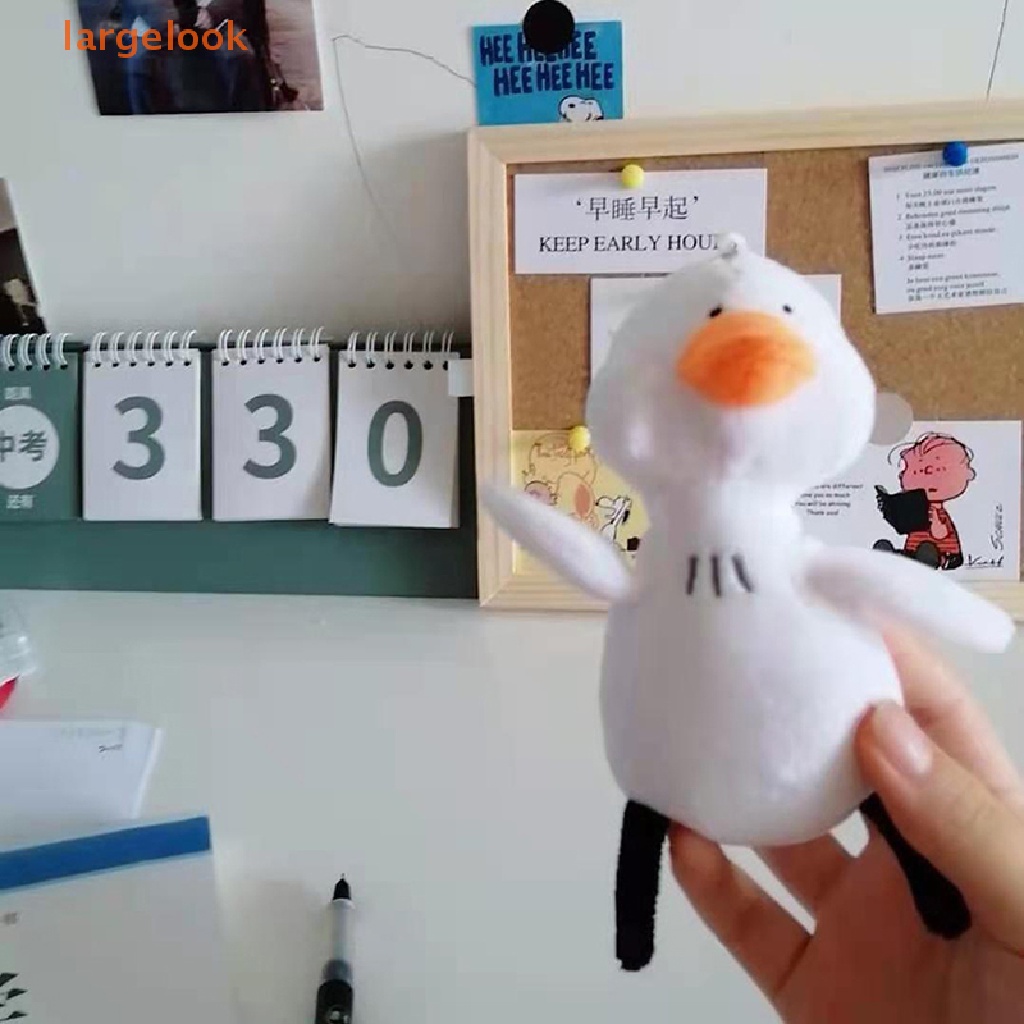 Móc Khóa Vịt Nhồi Bông Mềm Mại Dễ Thương