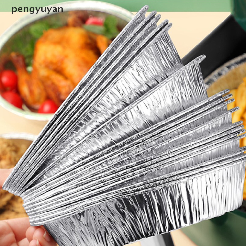 Bộ 20 Khay Thiếc Chống Dầu Dùng Một Lần Đựng Đồ Nướng BBQ Tiện Dụng