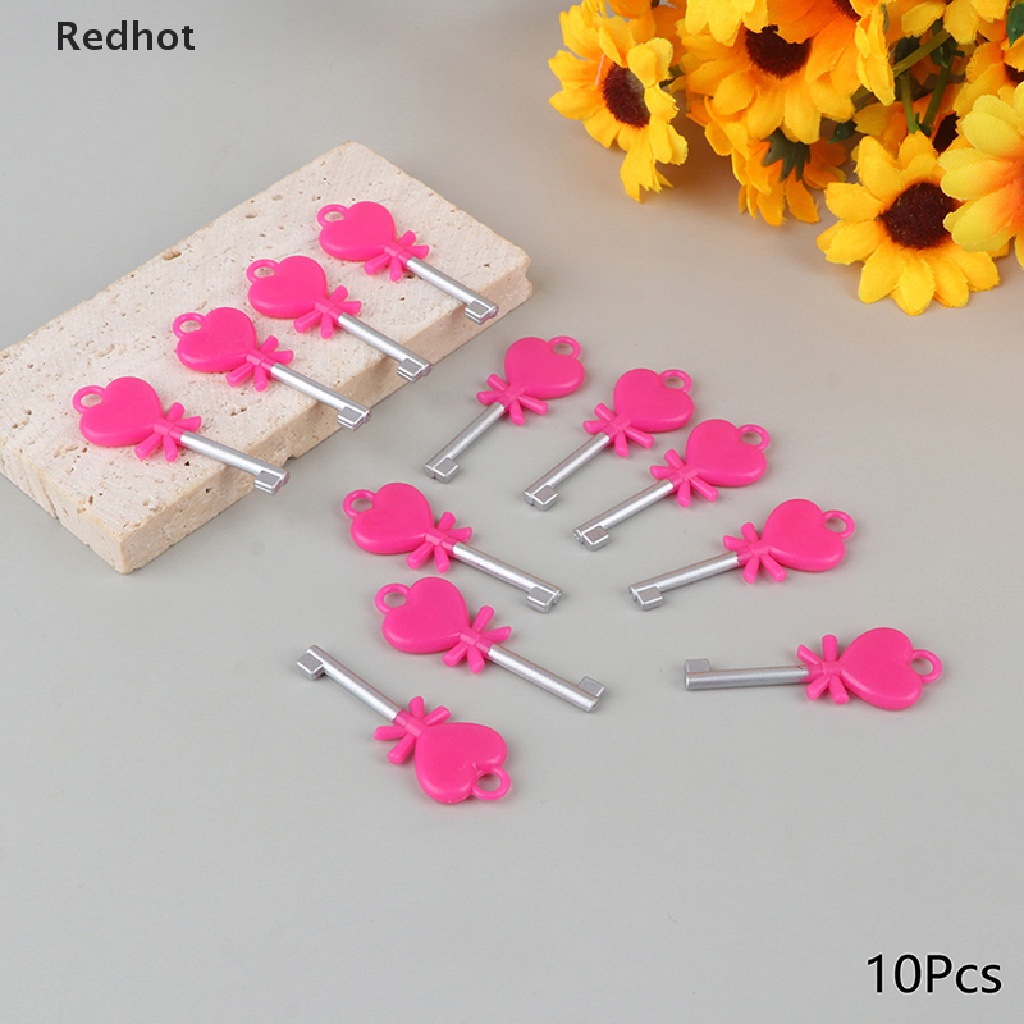 Bộ 10 Chìa Khóa Mini Trang Trí Nhà Búp Bê