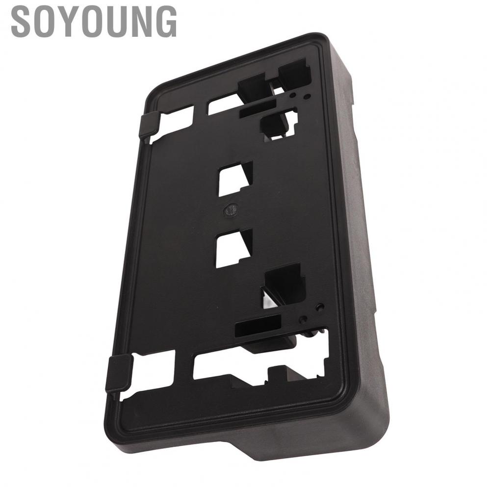 Soyoung Bumper License Plate Bracket  ML3Z 17A385 BB Scratch Resistant Precise Exquisite Craftsmanship Front Perfect Fit for Car