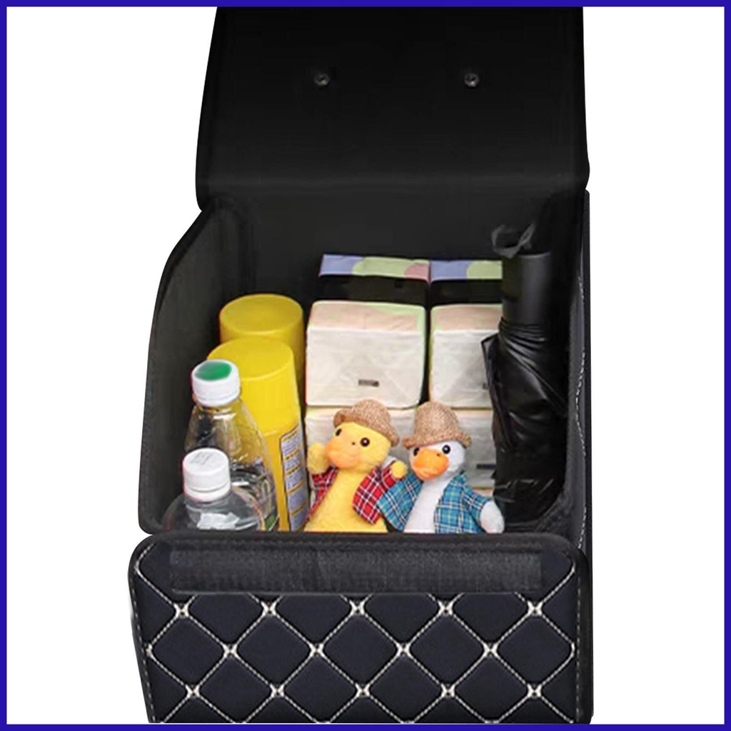 Túi Da Đựng Dụng Cụ Đa Năng Sức Chứa Lớn Gấp Gọn Được Cho Xe Hơi