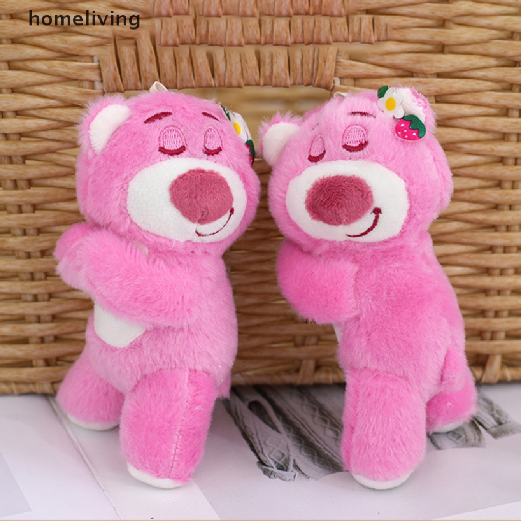 1 Thú Nhồi Bông Hình Gấu Dâu Tây Dễ Thương