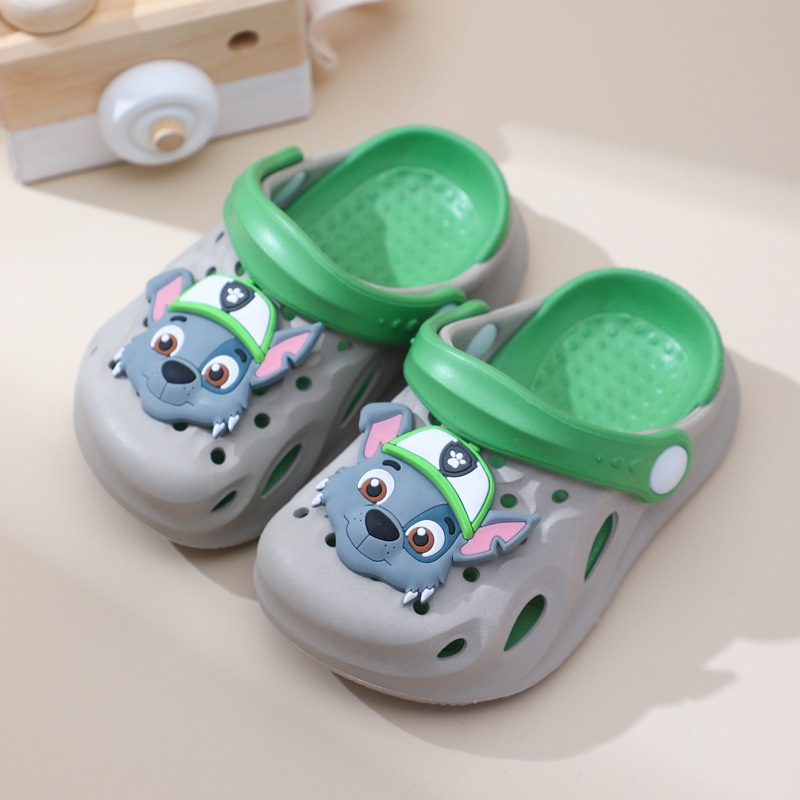 Dép Đi Trong Nhà Tắm Chống Trượt Mềm Mại Họa Tiết Hoạt Hình PAW Patrol Chase Skye Marshall Rubble Zuma Cho Bé