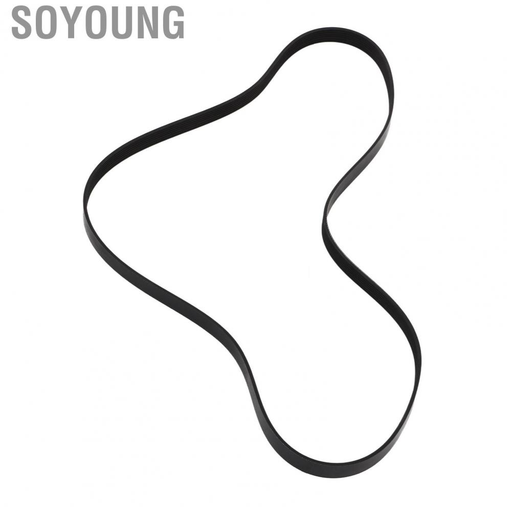 Soyoung 7PK1940  Tough Heat Resistant Serpentine Belt Exquisite Workmanship Anti Aging for Vehicle