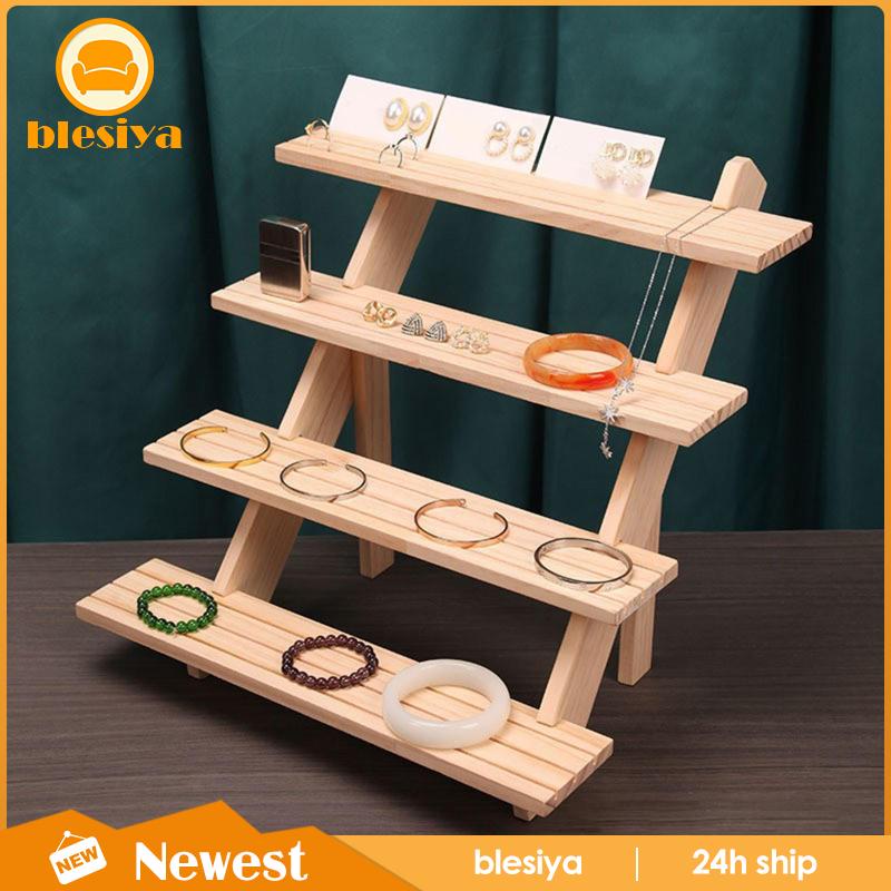 [Blesiya] Giá Đỡ Trưng Bày Trang Sức Có Rãnh Dùng Làm Quà Tặng Cho Bạn Gái