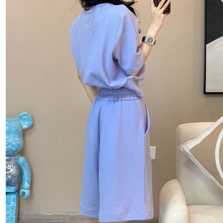 Bộ Đồ Thể Thao Hai Mảnh Thời Trang Mùa Hè Cho Nữ Y2k