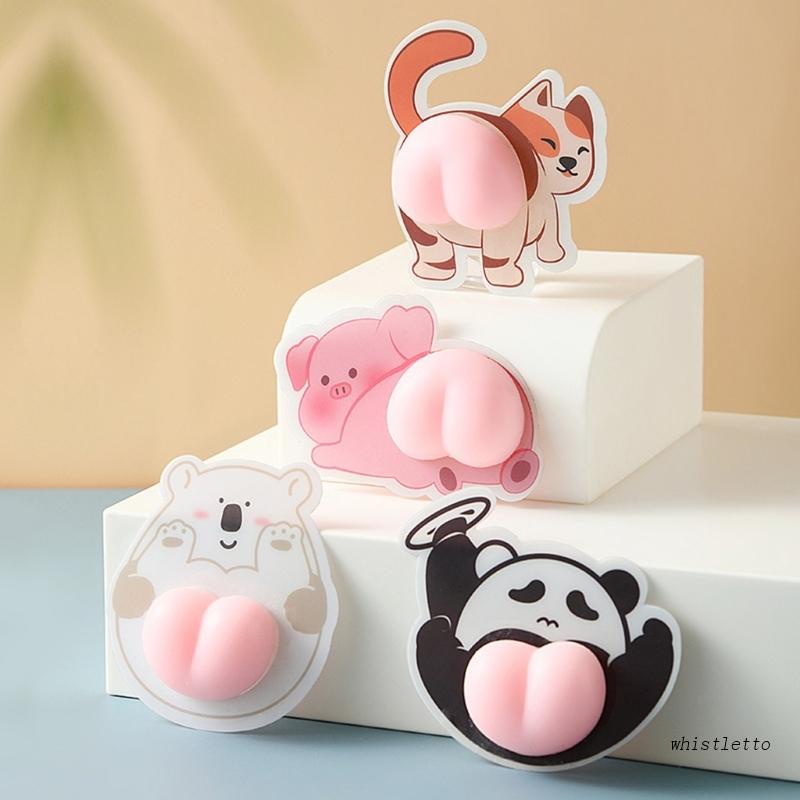 Miếng Dán Viền Cửa Xe Hơi / Gương Chiếu Hậu / Cửa Xe Hơi Họa Tiết Hoạt Hình 3D Chống Va Chạm Tiện Dụng