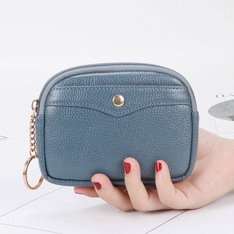 Ví Da PU Mềm Mini Phong Cách Hàn Quốc Cho Nữ