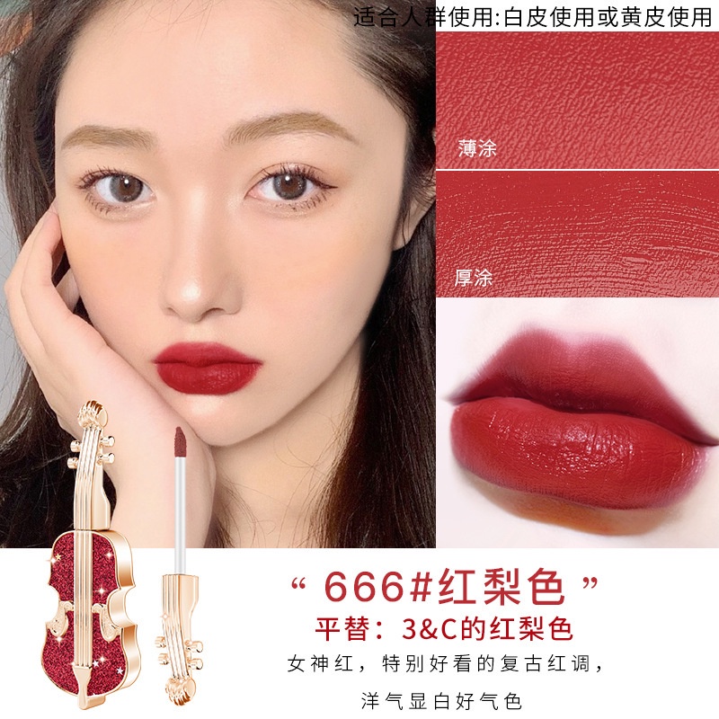 Tvlv Son Môi Nhung Lì Không Phai Màu Phiên Bản Giới Hạn Mềm Mại