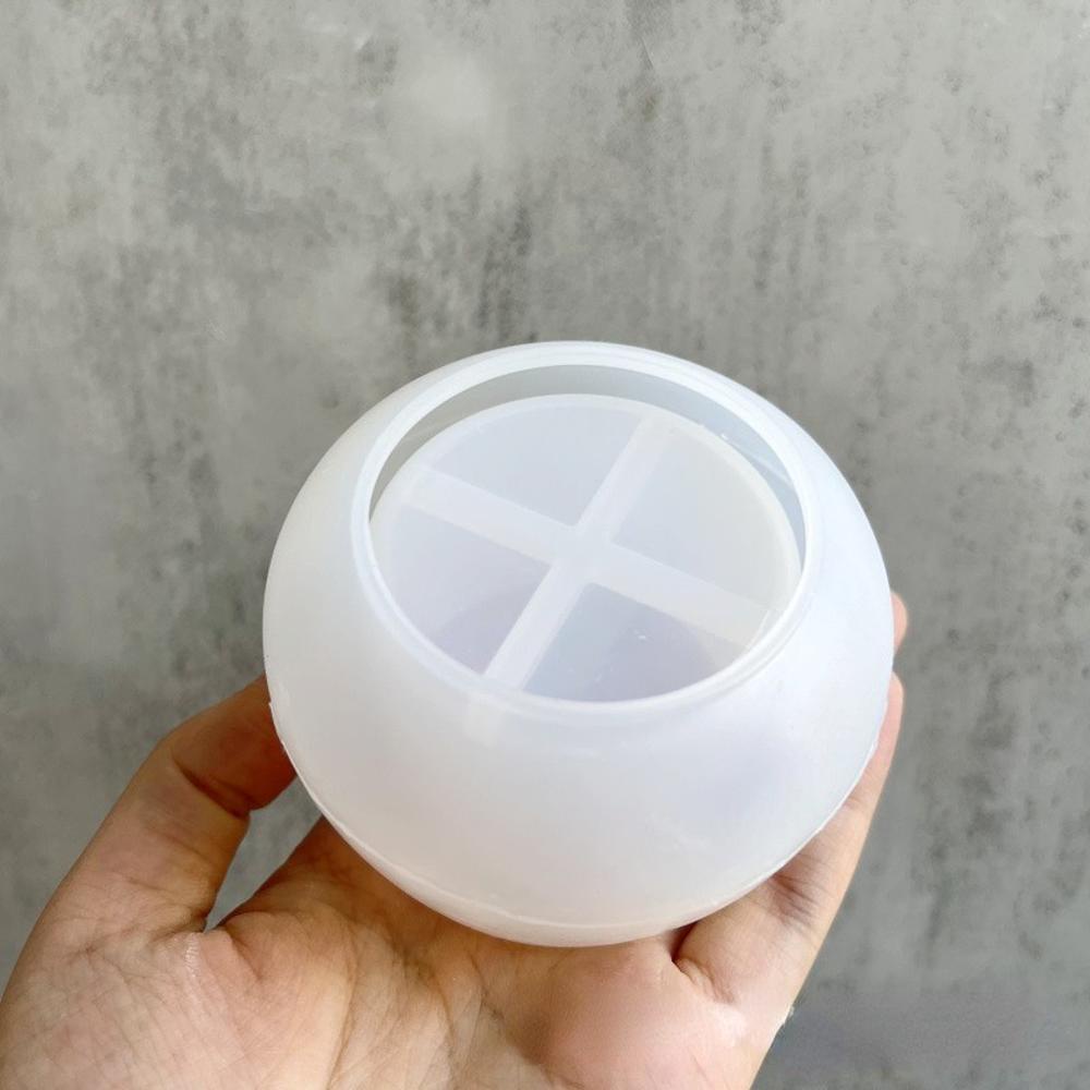 Khuôn Silicone Làm Hộp Nến Hình Nấm DIY
