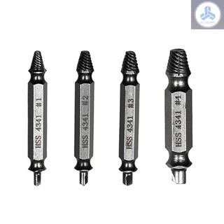Bộ 4 mũi tháo ốc vít 2 đầu hss 4341 2 trong 1 chất lượng