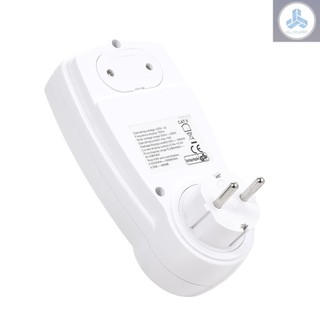Digital Wattmet Power Meter Energy Meter Voltage Chart Power Measuring Socket Indoor Countdown Timer Socket Grounded