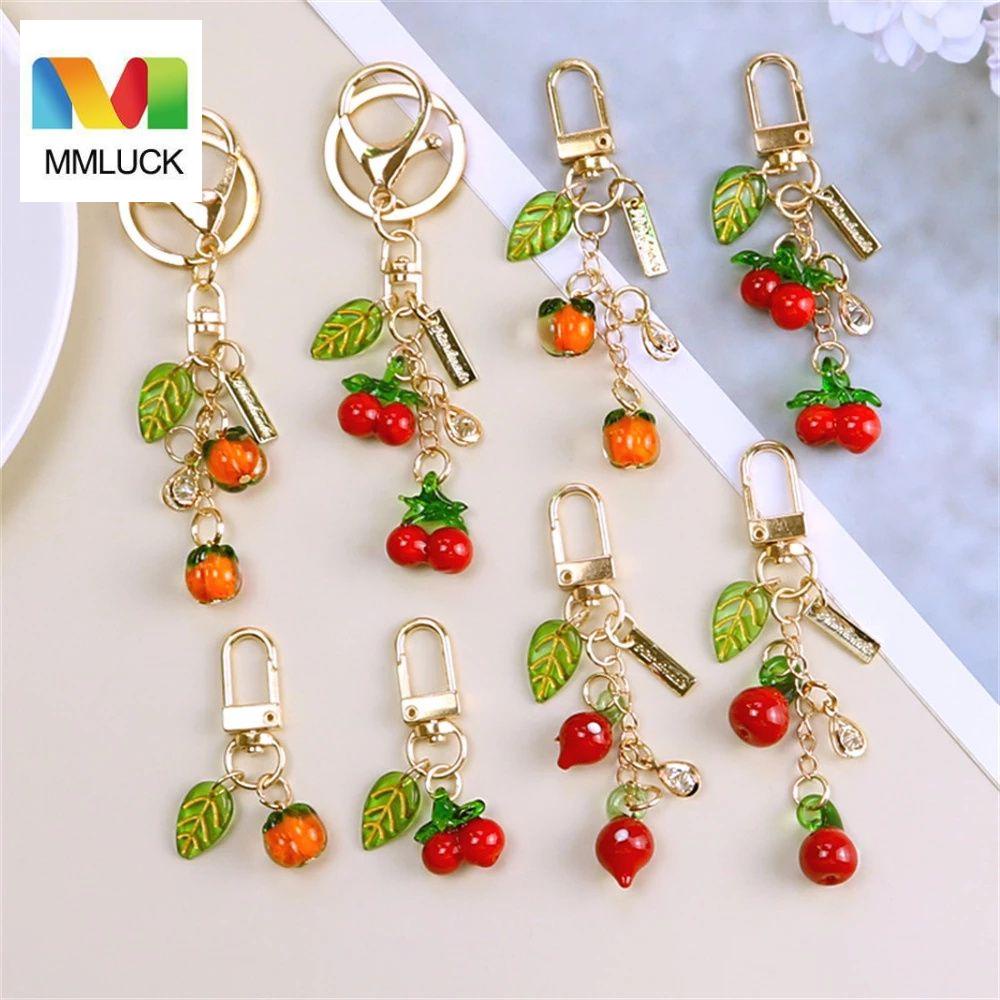 Móc khóa MMULCK mặt hình quả anh đào dễ thương bằng acrylic