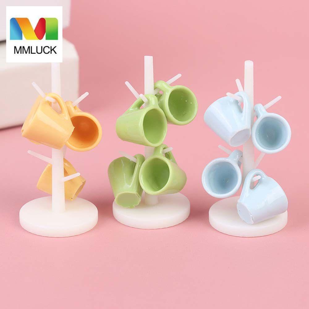 Giá Đỡ Ly Nước Mini Để Bàn Trang Trí Nhà Búp Bê