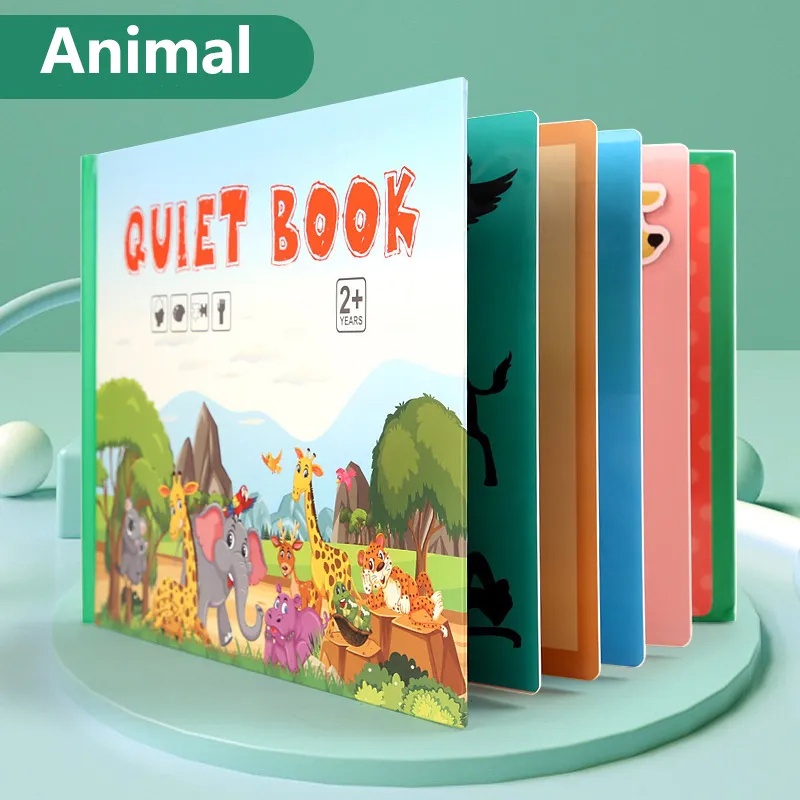 Sách Vải Nỉ Dạy Học Theo Phương Pháp Montessori Cho Bé 3-6 Tuổi / ZM0413ZOE