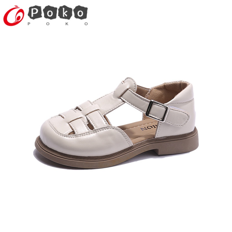 Giày Sandal Đế Mềm Thoáng Khí Phong Cách Hàn Quốc Thời Trang Mùa Hè 2023 Cho Bé Gái