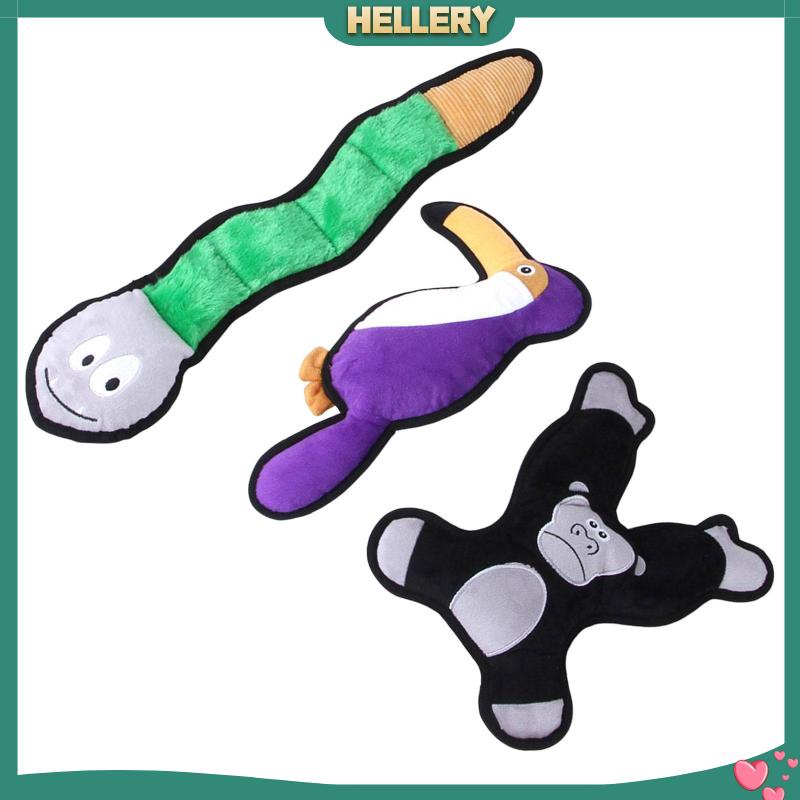 Set 3 Thú Nhồi Bông Mềm Mại Cho Thú Cưng Cỡ Lớn / Vừa / Nhỏ