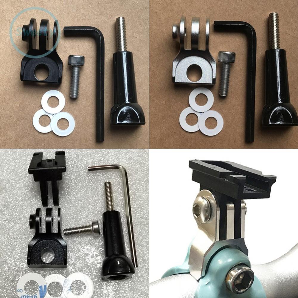 1 Bộ Giá Đỡ Đồng Hồ GARMIN Gắn Tay Lái Xe Đạp Bằng Hợp Kim Nhôm + Nhựa Gấp Gọn Được