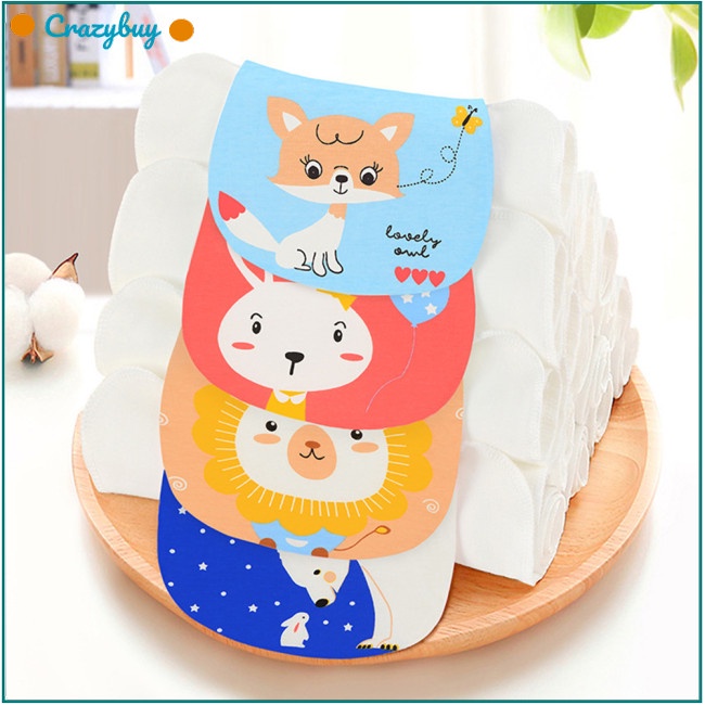 Khăn Cotton 4 Lớp 32 * 24cm Thấm Hút Mồ Hôi Cho Bé