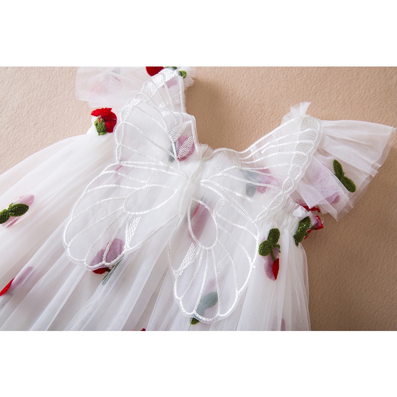 Đầm Công Chúa 1 Tuổi Bằng Vải Tuyn Thời Trang Mùa Hè Cho Bé Gái