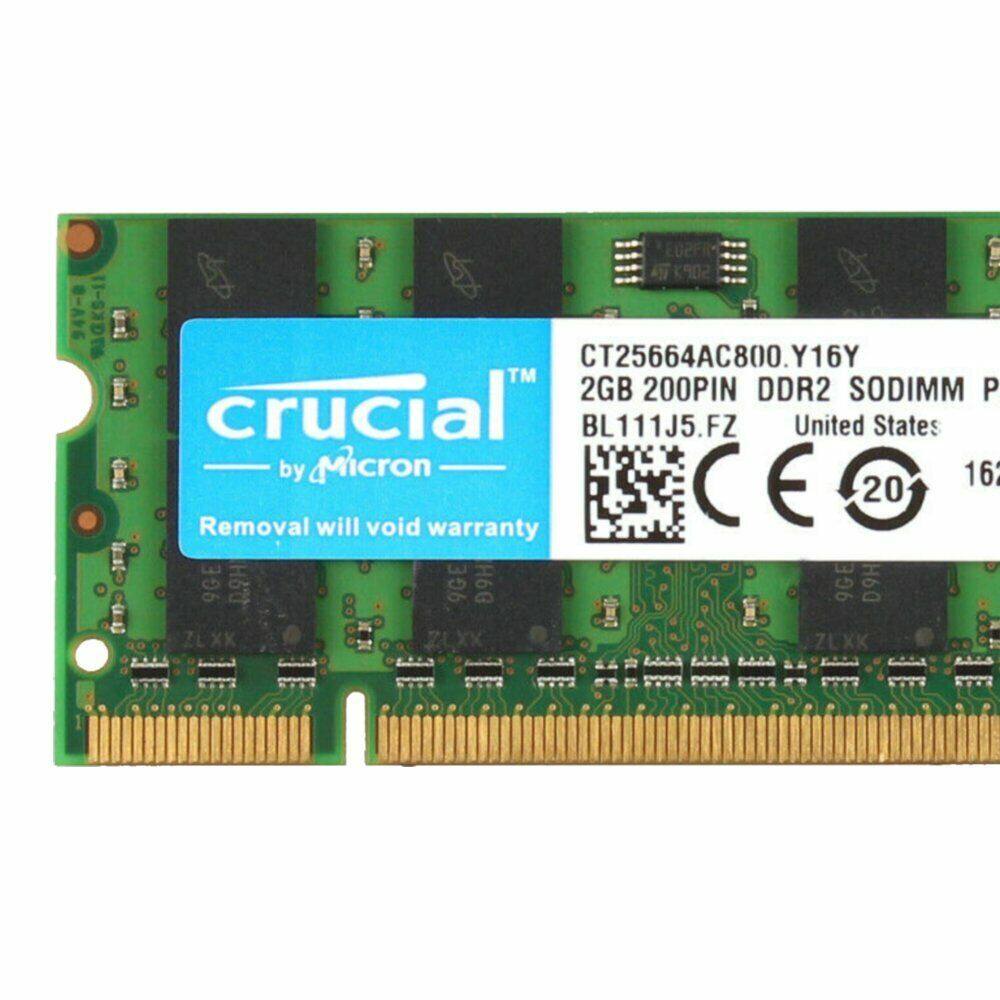 Thẻ Nhớ Laptop 2GB 2G PC2-6400S DDR2 800MHz 200Pin CL6 1.8V