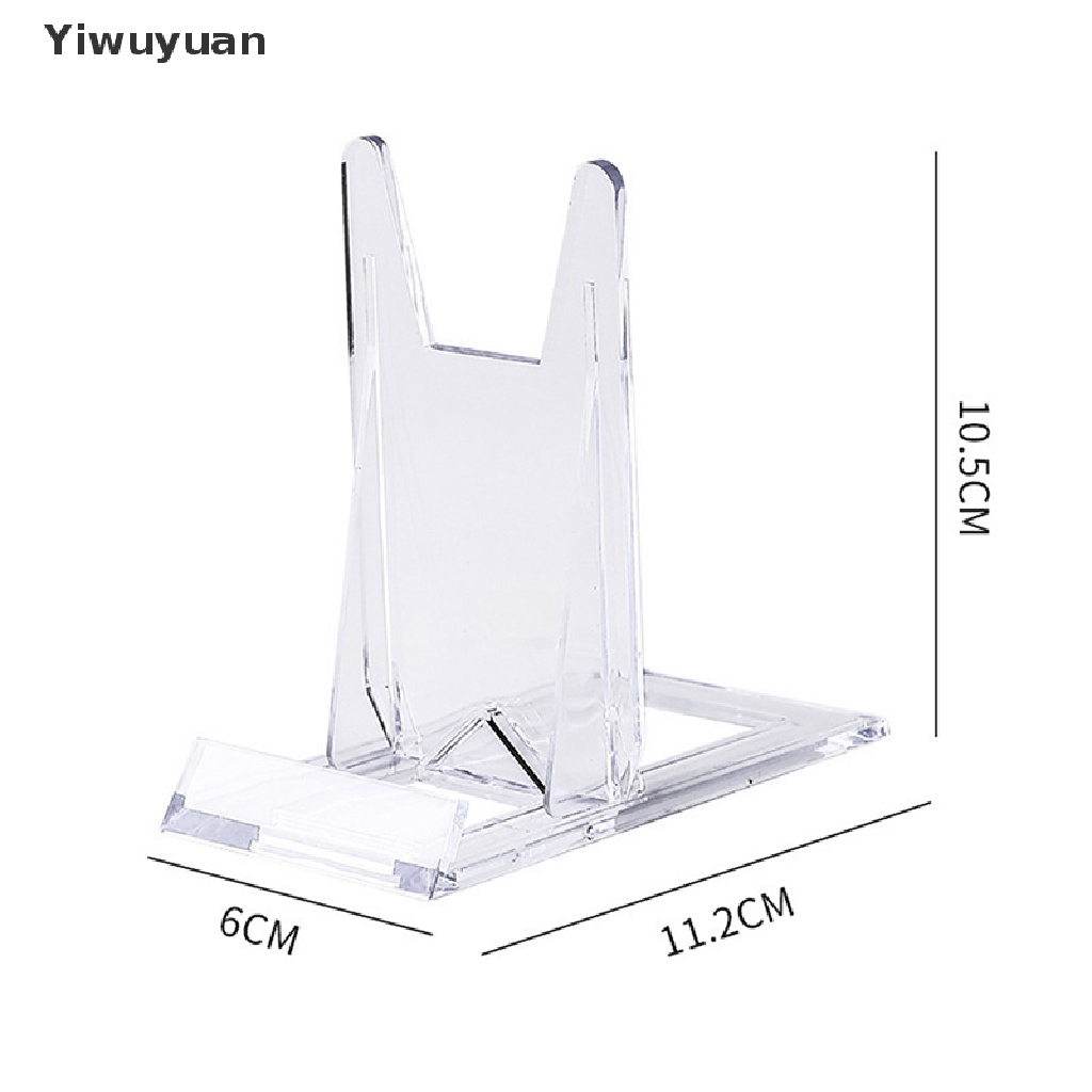 1 Giá Đỡ Trưng Bày Khung Ảnh / Điện Thoại Bằng Nhựa Có Thể Điều Chỉnh