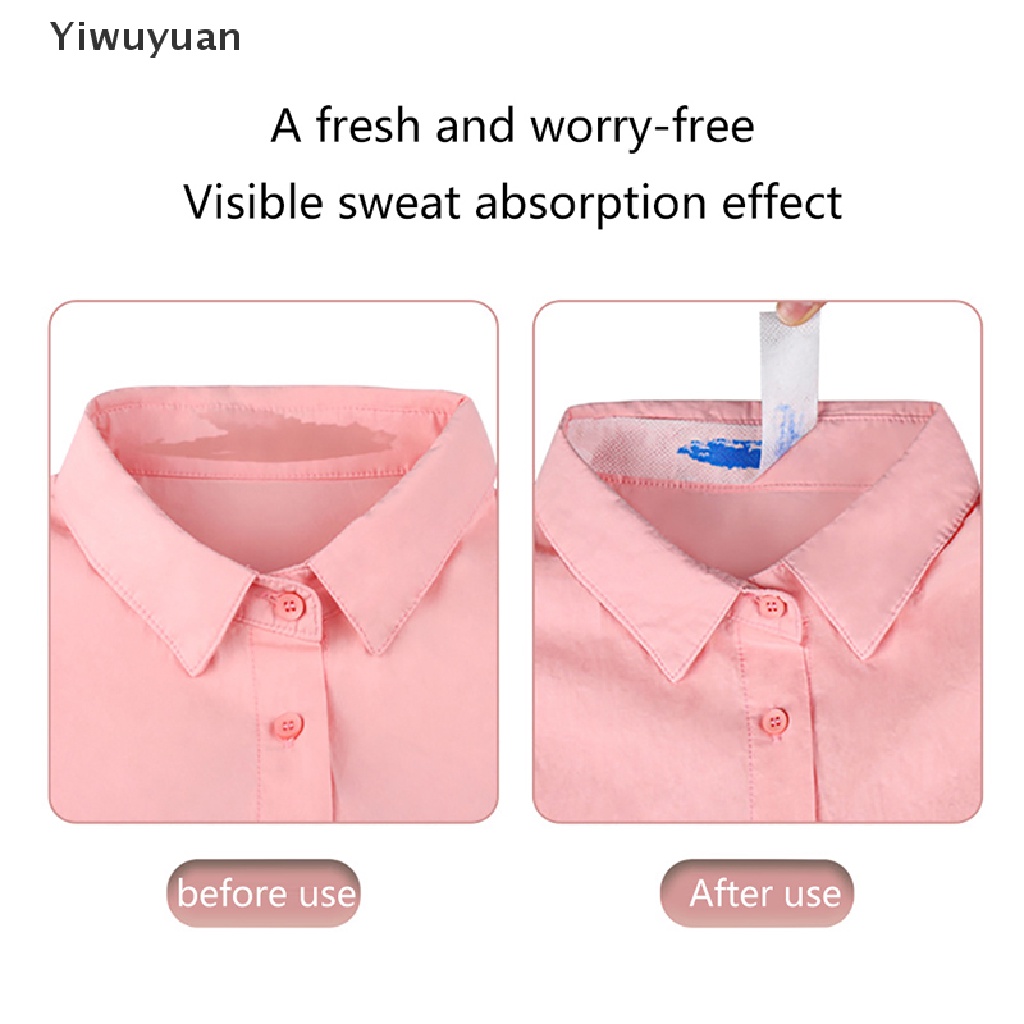 < Yiwuyuan > Đệm Bảo Vệ Cổ Áo Thấm Hút Mồ Hôi Tự Dính Vô Hình