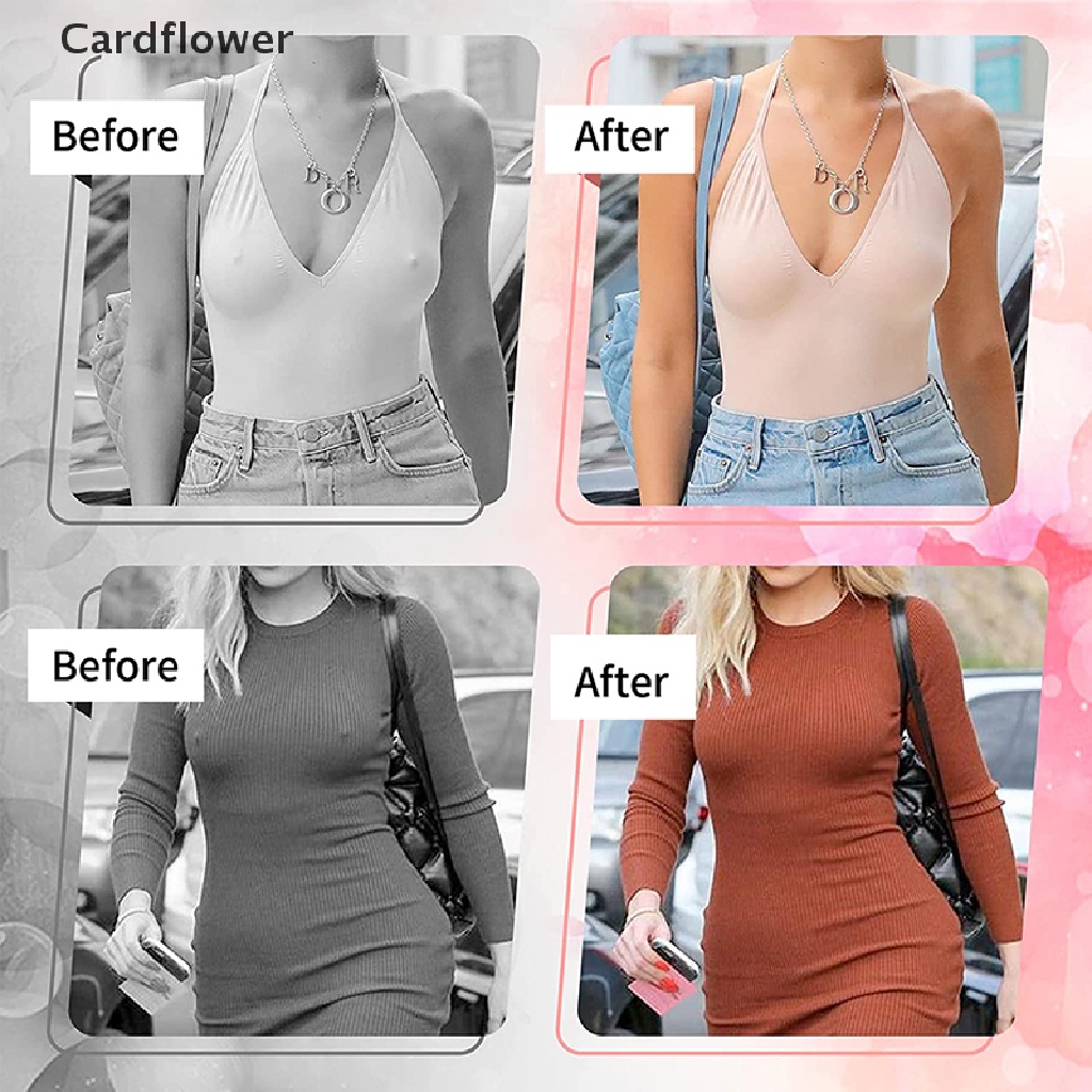 < Cardflower > 5 Cặp Miếng Dán Ngực Thể Thao Vô Hình Tự Nhiên Chống Chói Dùng Một Lần Cho Nam
