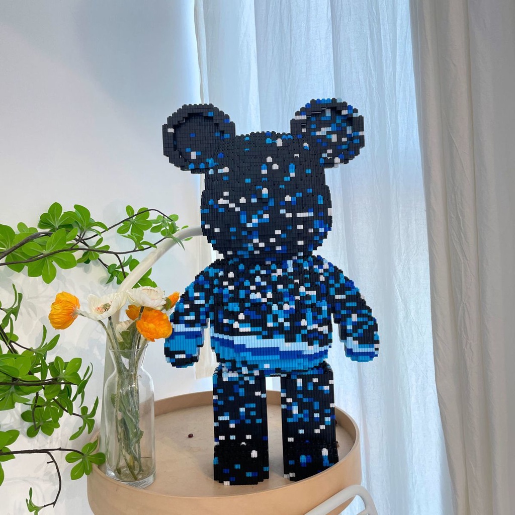 Chất Lượng Cao] Đồ Chơi Lắp Ráp Lego Nano Hình Chú Gấu Cho Bé Gái