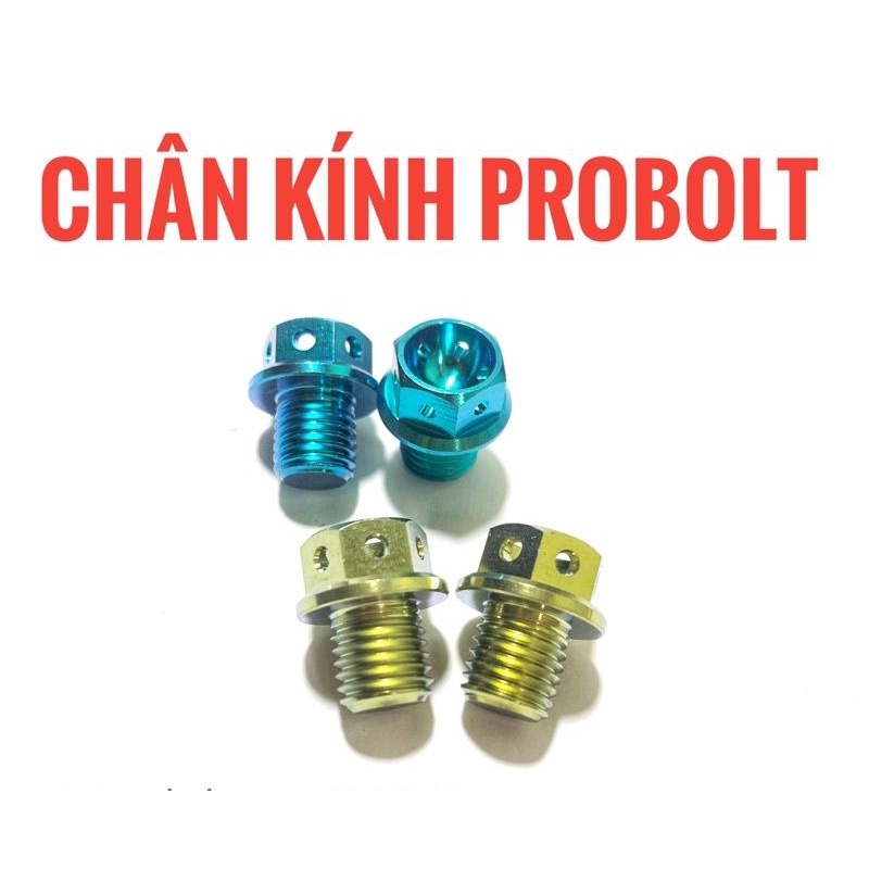 (GR5 XỊN) Ốc chân kính titan đầu probolt vương miện