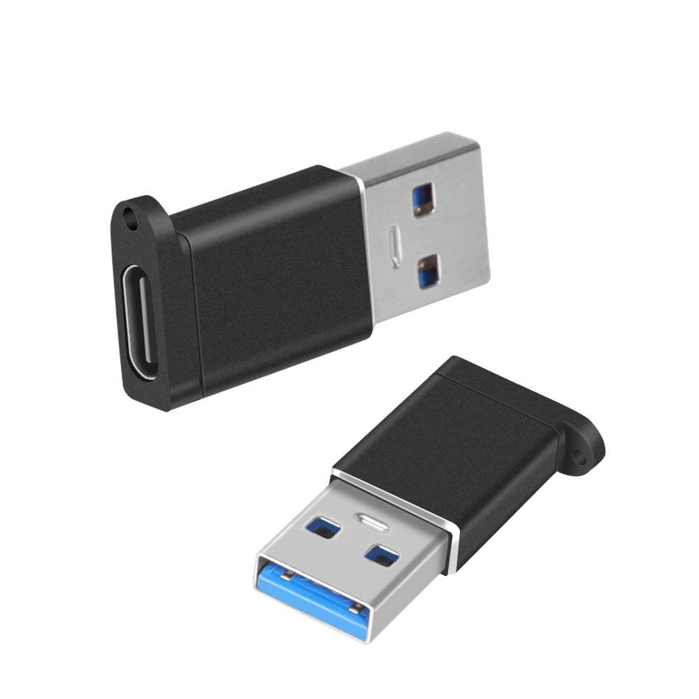 Bộ Chuyển Đổi Sạc Nhanh USB 3.0 TYPE C Có Móc Khóa Bằng Kim Loại Cho Điện Thoại Android / Laptop