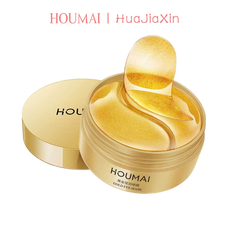 Mặt Nạ Vàng 24K Dưỡng Ẩm Làm Sáng Cải Thiện Vùng Da Quanh Mắt Houmai Humei