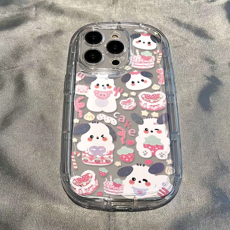 ✅Ốp Điện Thoại Mềm Trong Suốt Chống Sốc Hình Chú Cún Cho Iphone xr / 8p 13 xs7 12iPhone1411 Apple promax 8T1Z