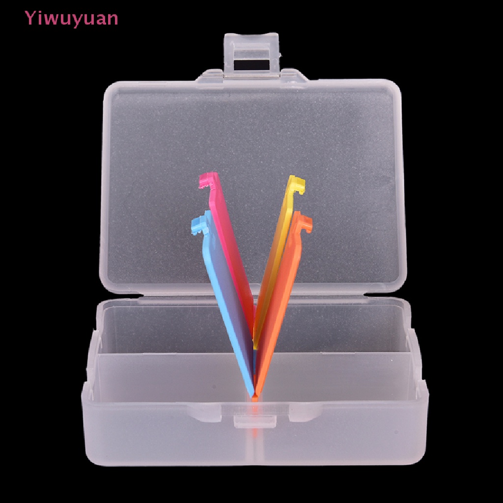 < Yiwuyuan > Hộp Đựng Thuốc 4 Ngăn Gấp Lại Được Dễ Mang Theo 1 Lần Mới