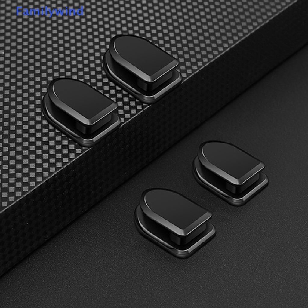 Set 10 Móc Treo Dây Cáp USB Tự Dính Gắn Bảng Điều Khiển Xe Hơi