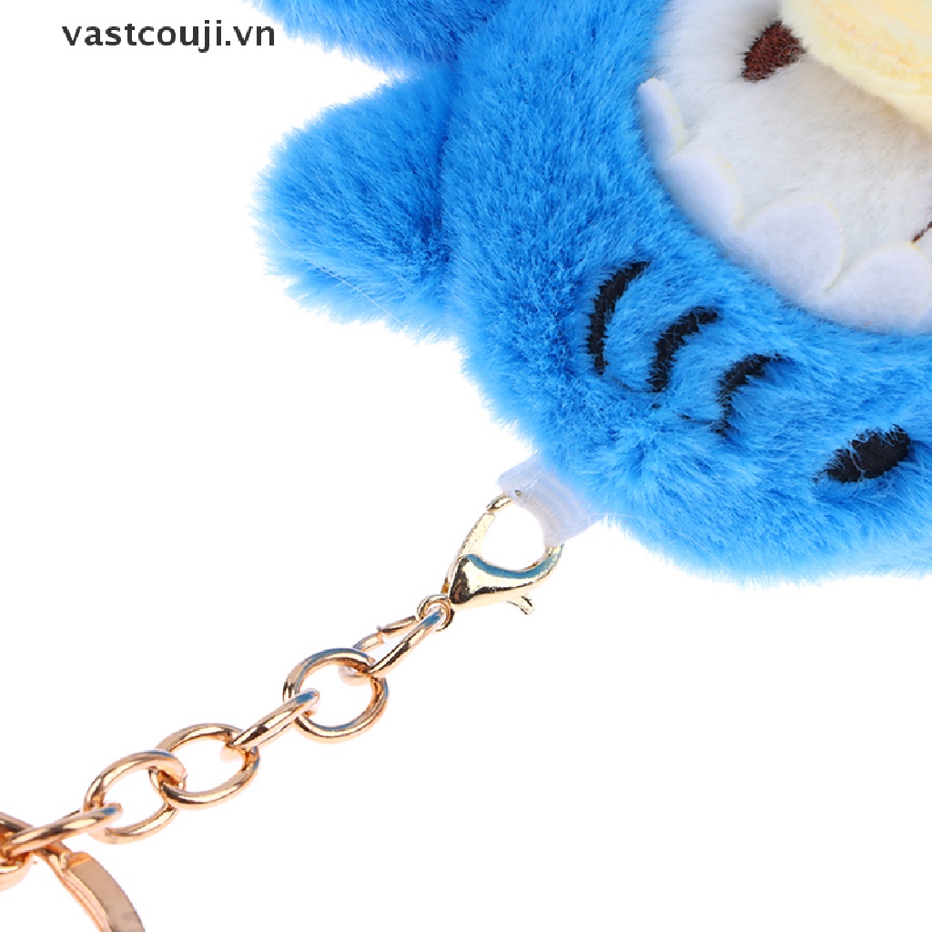 Móc Khóa Hình Vịt Nhồi Bông Gắn Ba Lô Sáng Tạo Vui Nhộn