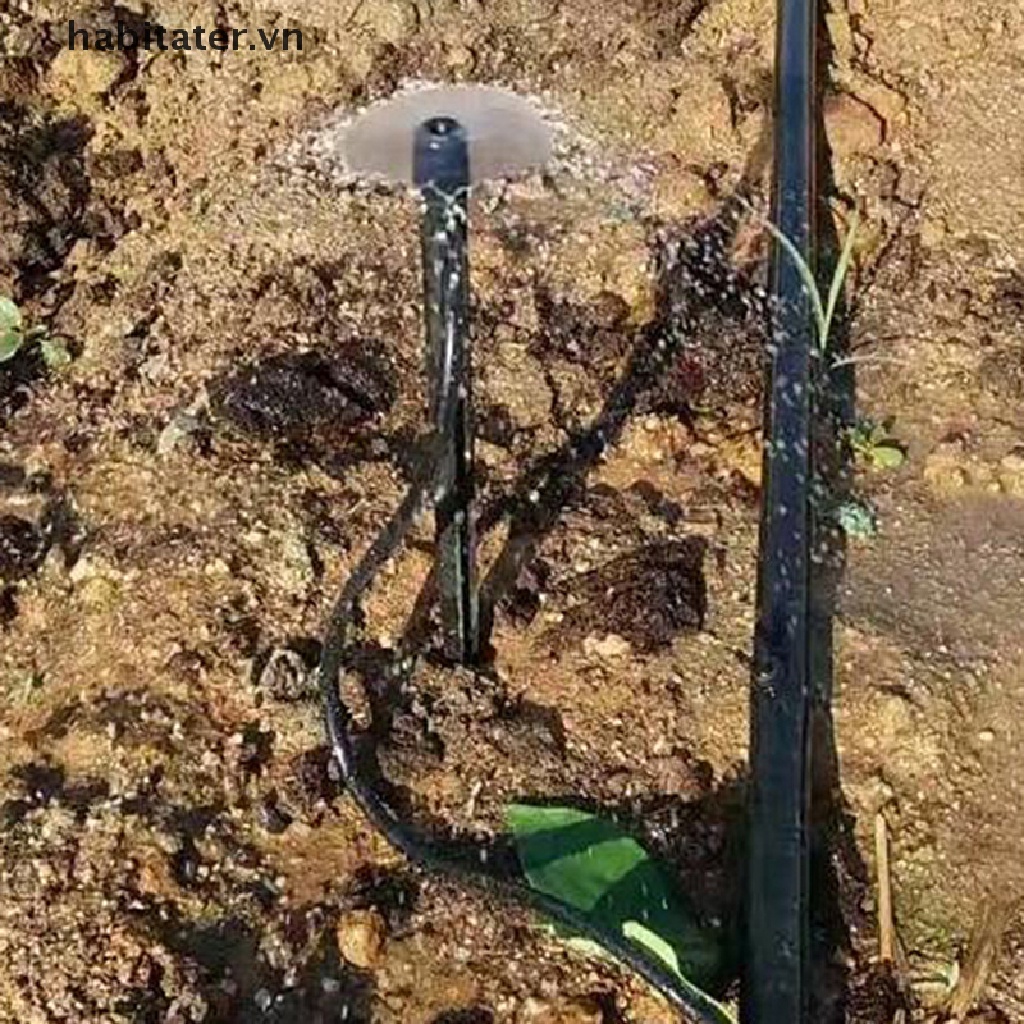 TATER 10PCS Garden Micro Watering Sprinklers 360 Degrees Mini ing Flower Garden Greenhouse VN