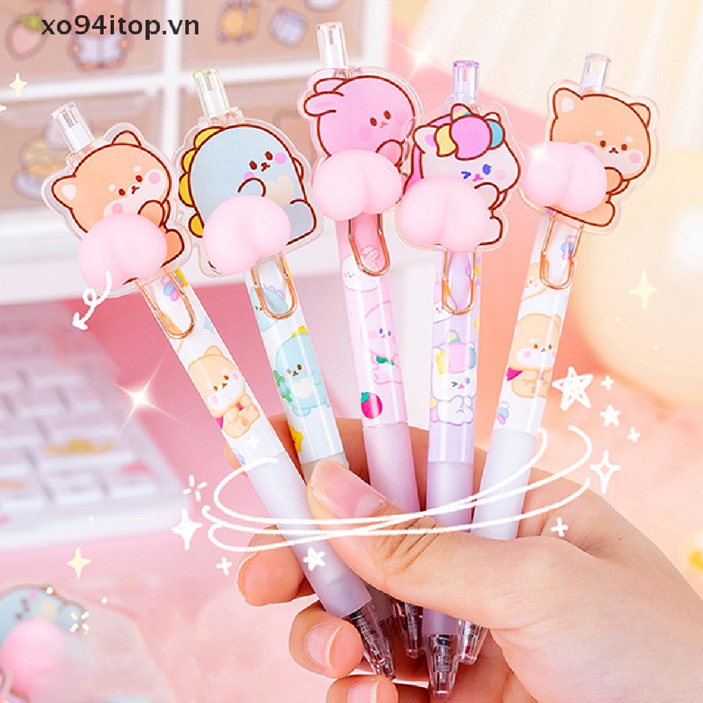 Bút Mực Gel Họa Tiết Hoạt Hình Sáng Tạo