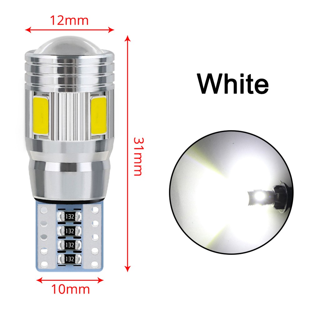 Set 2 Đèn LED T10 Xenon CANBUS 6SMD 5630 GGG-0411 Chuyên Dụng Cho Xe Hơi