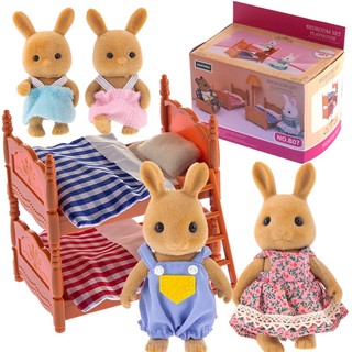 Bộ đồ chơi nhà búp bê mini diy cho bé gái