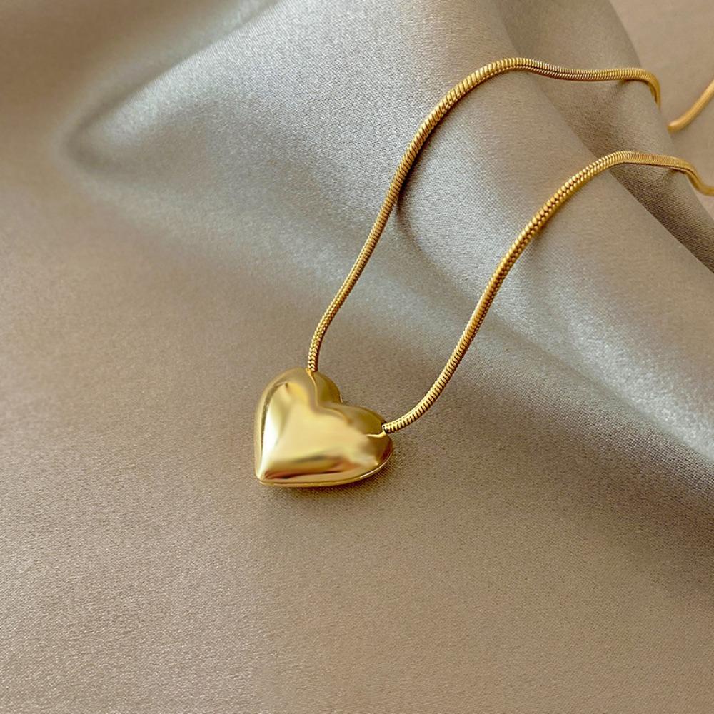 Vòng cổ Hợp Kim Mặt Hình Trái Tim Thời Trang