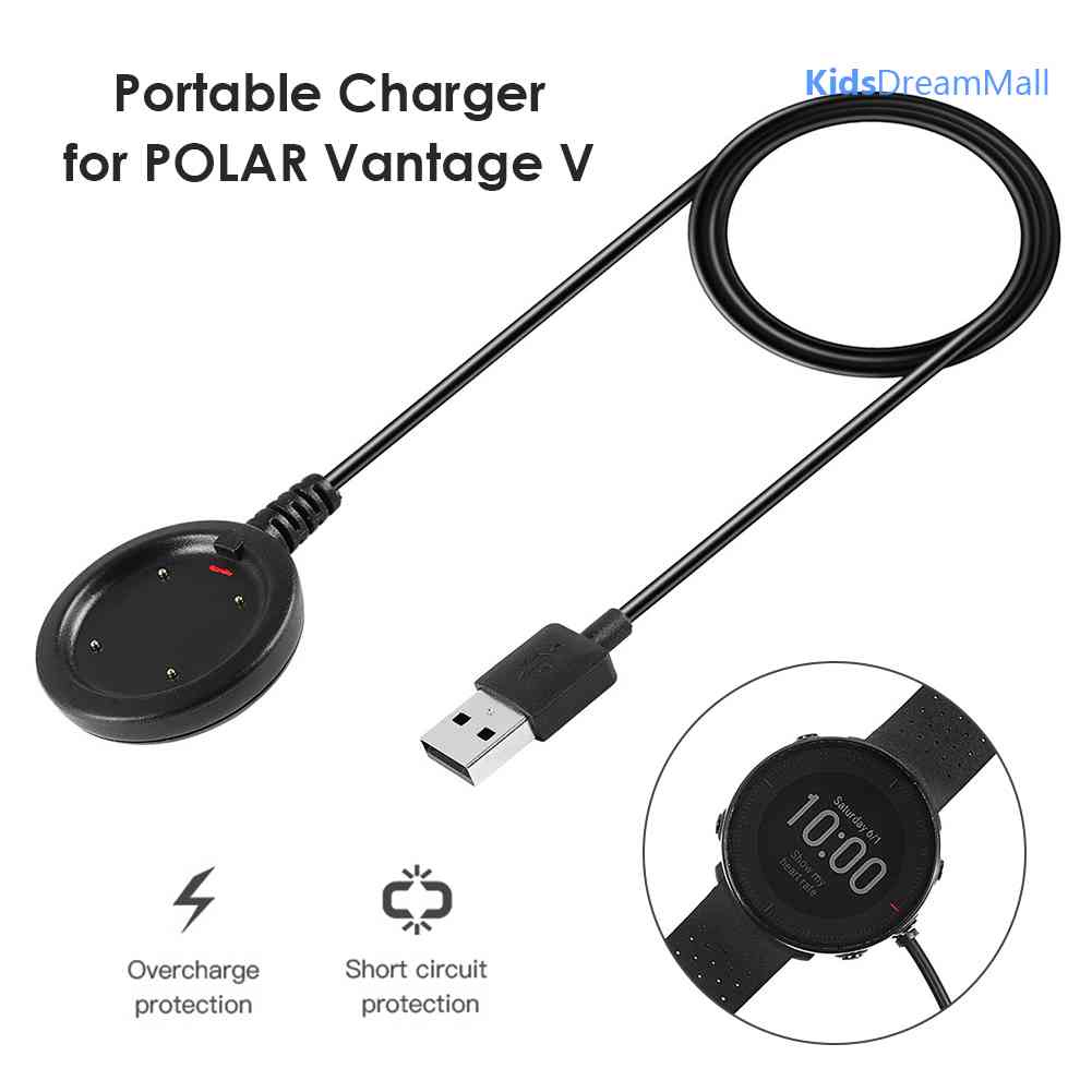 Dây Cáp Sạc USB 1m Cho Polar Grit X Ignite Vantage V M