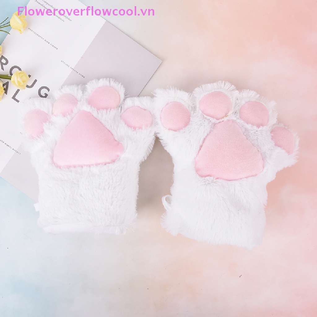 Set 5 Găng Tay Tai Mèo Dễ Thương