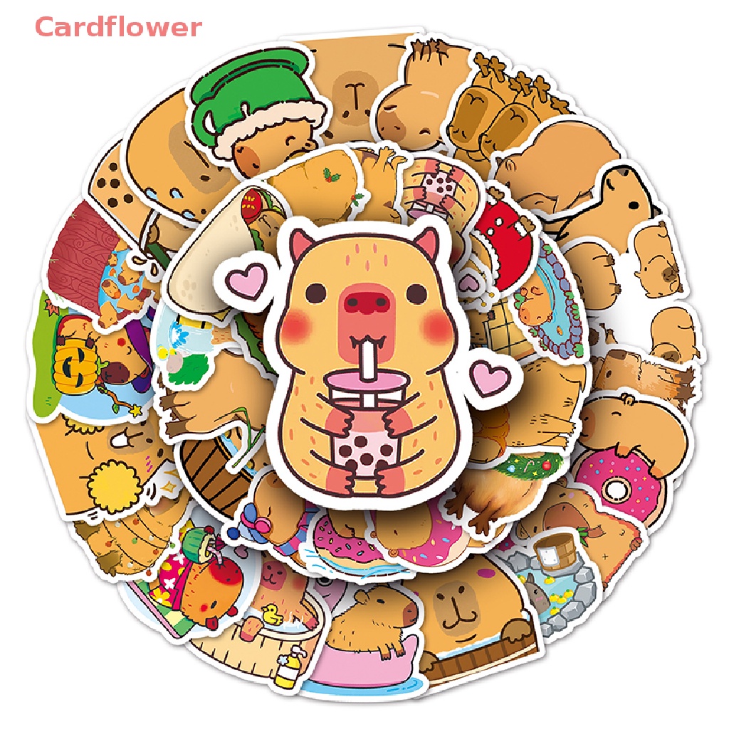 Bộ 50 Miếng Dán Chống Thấm Nước Hình Động Vật Dễ Thương Mới