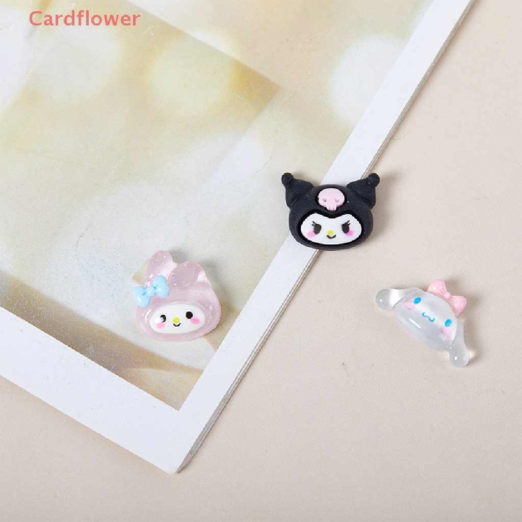 Bộ 10 Phụ Kiện Trang Trí Điện Thoại Hình Động Vật Hoạt Hình Xinh Xắn