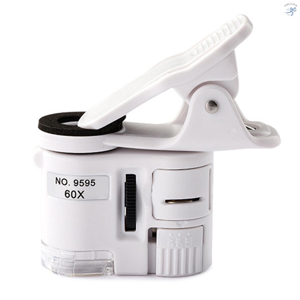 Kính Hiển Vi Mini Tolo11 Kích Thước Nhỏ Gọn 60X 60X Chuyên Dụng Cho Điện Thoại
