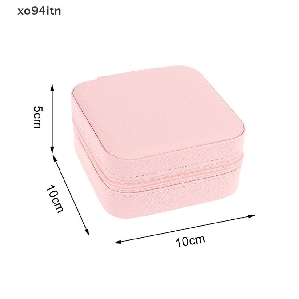 Hộp Da PU Mini Trưng Bày Trang Sức Nhẫn / Vòng cổ / Bông Tai Cho Nữ