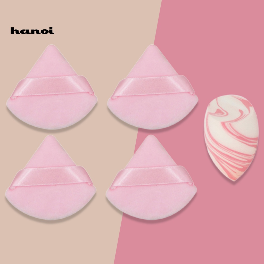 1 Bộ Mút Trang Điểm Đa Năng Hình Tam Giác Tiện Dụng