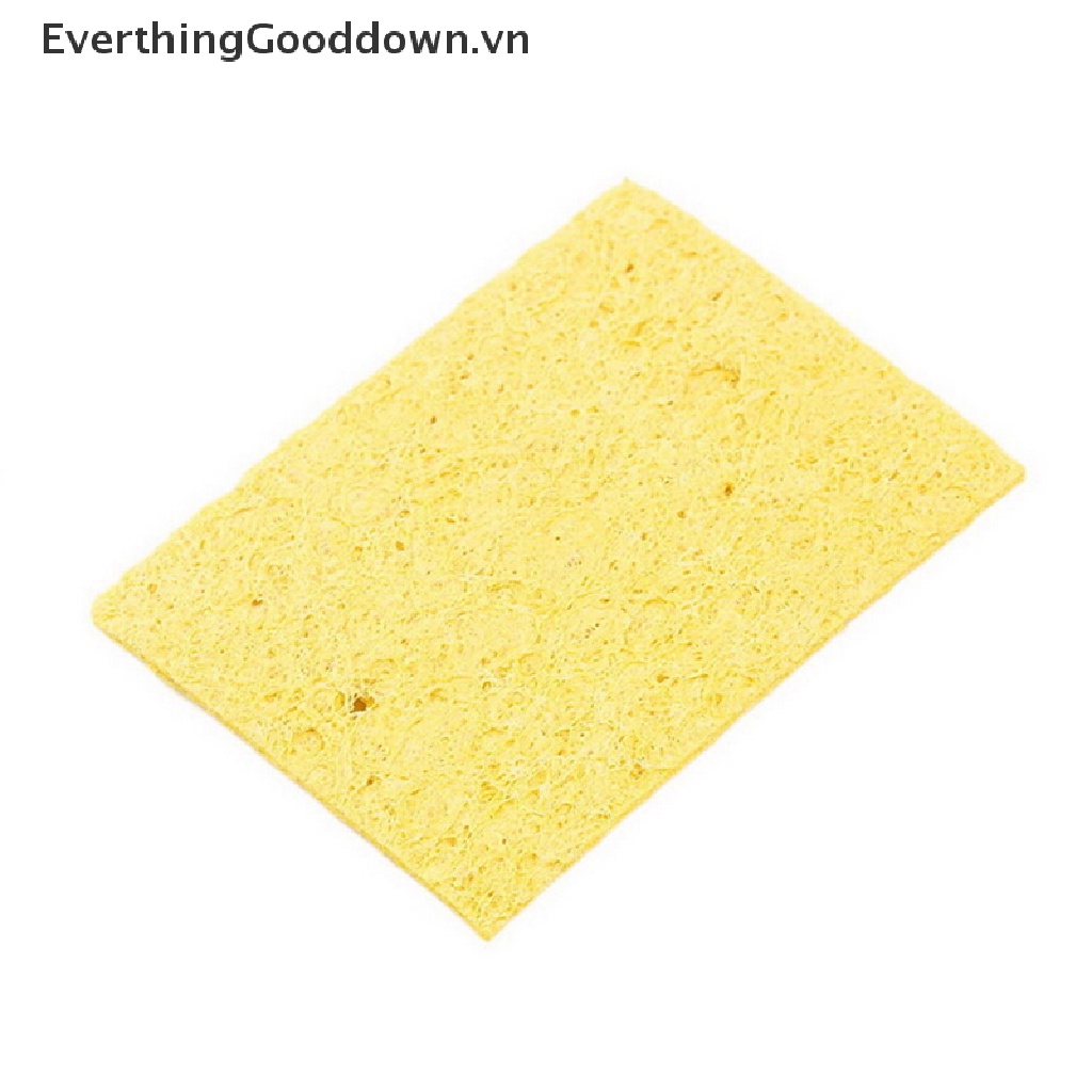 Everthinggooddown Set 10 Miếng Bọt Biển Vệ Sinh Mũi Hàn Sắt Màu Vàng vn